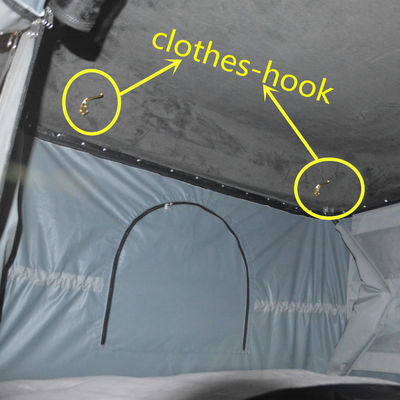 家庭で野外冒険 65KG 車屋根 設置 エアストラット キャンプ ハードシェル