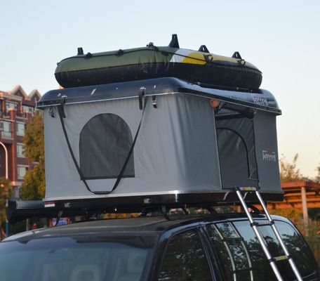 屋外旅行 ハイキング ハードシェル カー屋根 トップテント 布とガラス繊維シェル