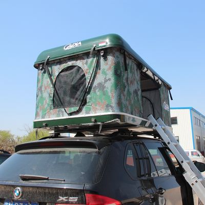 フィールドゲームテントスタイル カモフラージュ ガラス繊維 ハードシェル 車屋根 トップテント 214X130X28cm