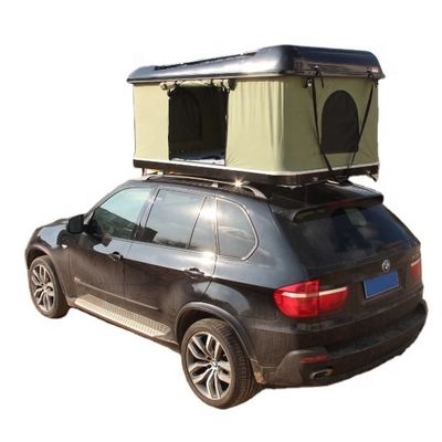 米国とEU市場でのRVキャンピングカーのための屋外 firberglassハードシェル車屋根トップテント