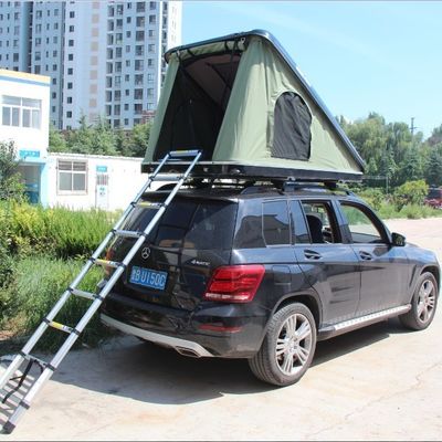 最新のハードシェル車屋根トップテントのための露天旅行ハイキングカモフラージュテント
