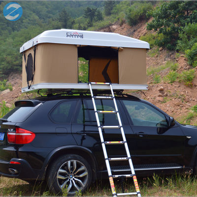 キャンプや登山のための四季用キャンバス車屋上テント