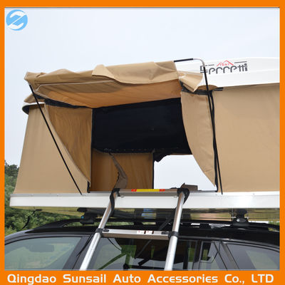 キャンプや登山のための四季用キャンバス車屋上テント