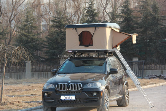 ガラス繊維のハードシェルで快適なキャンプを体験する 車屋根 トップテント 自動