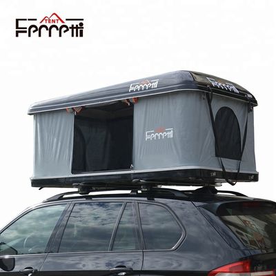 屋根のテントを車から 屋根から 冬や野獣に襲われた地域には最適です