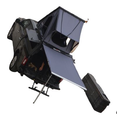黒い屋根トップ ハードシェル 屋根のテント コンデンサマートレスとロールバーで作られた