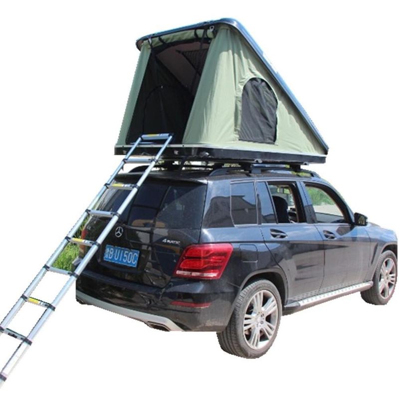 最新のハードシェル車屋根トップテントのための露天旅行ハイキングカモフラージュテント